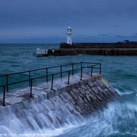 Buy canvas prints of Mevagissey Lighthouse by Andy Durnin