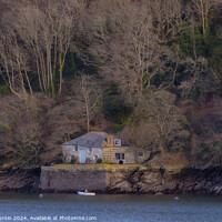 Buy canvas prints of River Fowey Cottage by Andy Durnin