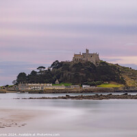 Buy canvas prints of St Michael's Mount Sunset LE by Andy Durnin