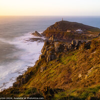 Buy canvas prints of Sunset Illumination Cape Cornwall by Andy Durnin