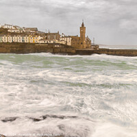 Buy canvas prints of A Breezy Porthleven by Andy Durnin