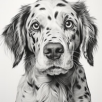 Buy canvas prints of American Leopard Hound by K9 Art