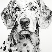 Buy canvas prints of American Leopard Hound by K9 Art