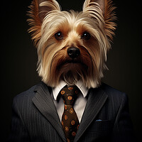 Buy canvas prints of Australian Silky Terrier by K9 Art