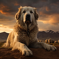 Buy canvas prints of Anatolian Shepherd Dog by K9 Art