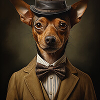 Buy canvas prints of Brazilian Terrier by K9 Art