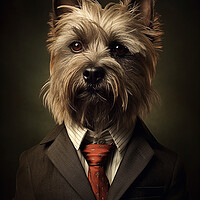 Buy canvas prints of Cairn Terrier by K9 Art