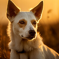 Buy canvas prints of Canaan Dog by K9 Art