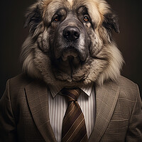 Buy canvas prints of Caucasian Shepherd Dog by K9 Art