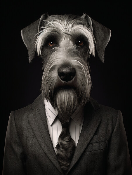 Cesky Terrier Picture Board by K9 Art