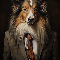 Buy canvas prints of Collie by K9 Art