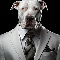 Buy canvas prints of Dogo Argentino by K9 Art