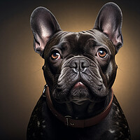 Buy canvas prints of French Bulldog by K9 Art