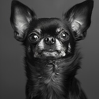 Buy canvas prints of Chihuahua Portrait by K9 Art