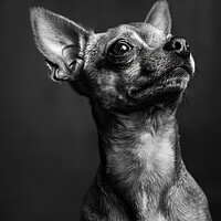 Buy canvas prints of Chihuahua Portrait by K9 Art
