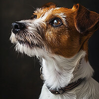 Buy canvas prints of Jack Russell Portrait by K9 Art