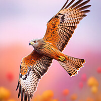 Red Kite In Flight