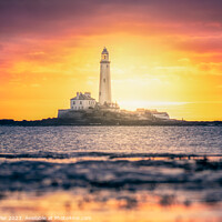 Buy canvas prints of St Mary's Lighthouse by Brian Eyler
