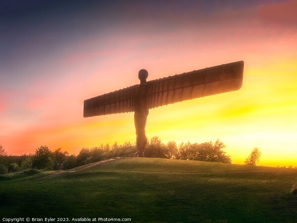 Angel of the North Picture Board by Brian Eyler