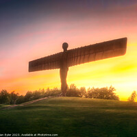 Buy canvas prints of Angel of the North by Brian Eyler