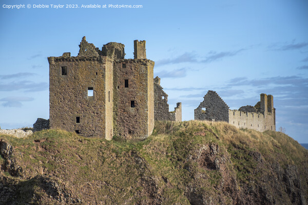 Dunnottar Castle Picture Board by Debbie Taylor