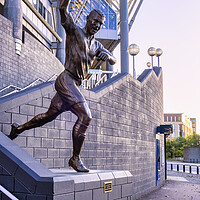 Buy canvas prints of Alan Shearer Statue Newcastle United by STADIA 