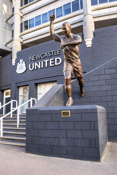 Alan Shearer Statue Newcastle United Picture Board by STADIA 