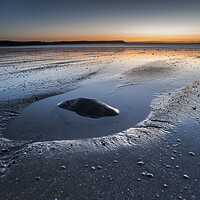 Buy canvas prints of Oxwich Bay dawn by Robert Canis