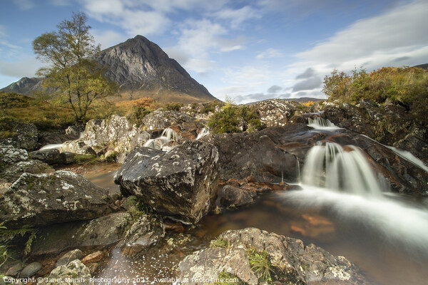 Buachaille Etive Mor  Picture Board by Janet Marsh  Photography