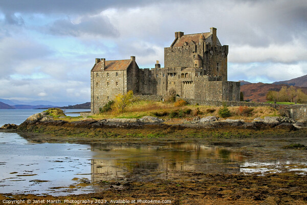 Eilean Donan Castle  Picture Board by Janet Marsh  Photography