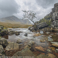 Buy canvas prints of Glencoe  Scotland A Storm Brewing by Janet Marsh  Photography
