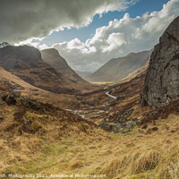 Buy canvas prints of Three Sisters Glencoe-Ralston Cairn  by Janet Marsh  Photography