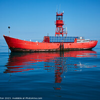 Buy canvas prints of East Goodwin Lightship by Alan Payton