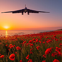 Buy canvas prints of Vulcan Remembers by Airborne Images