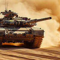 Buy canvas prints of Chieftan Tank by Airborne Images