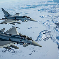 Buy canvas prints of Enhanced Air Policing by Airborne Images