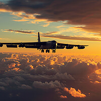 Buy canvas prints of Boeing B-52 Stratofortress by Airborne Images