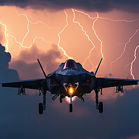 Buy canvas prints of Royal Air Force F-35B Lightning II by Airborne Images