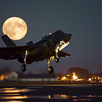 Buy canvas prints of Night Time Operations by Airborne Images