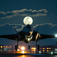 Buy canvas prints of Night Time Operations by Airborne Images