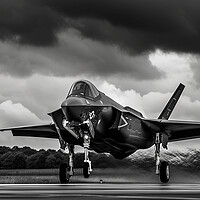 Buy canvas prints of Lockheed Martin F35B Lightning II by Airborne Images