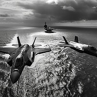 Buy canvas prints of The Flypast by Airborne Images