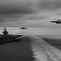 Buy canvas prints of The Flypast by Airborne Images
