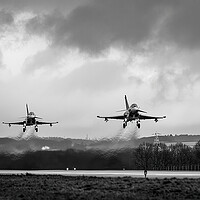 Buy canvas prints of Eurofighter Typhoon Duo by Airborne Images