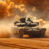 Buy canvas prints of Chieftan Tank by Airborne Images