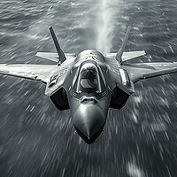 Buy canvas prints of USAF F-35A Lightning II by Airborne Images