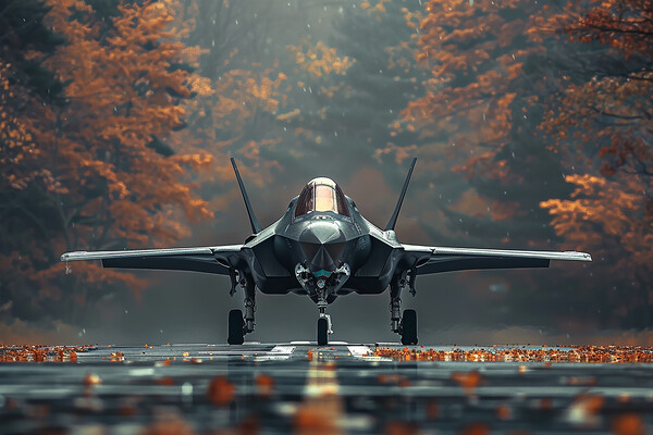 USAF F-35A Lightning II Picture Board by Airborne Images