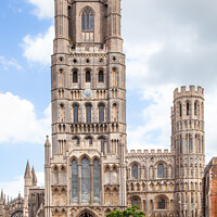 Buy canvas prints of Ely Cathedral, Cambridgeshire, England by Phil Lane