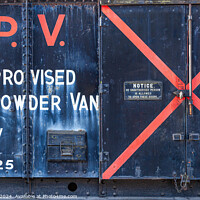 Buy canvas prints of GWR 58725 Improvised Gunpowder Van  by Phil Lane