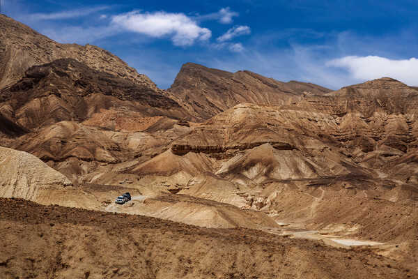 The Negev mountain desert view Picture Board by Olga Peddi